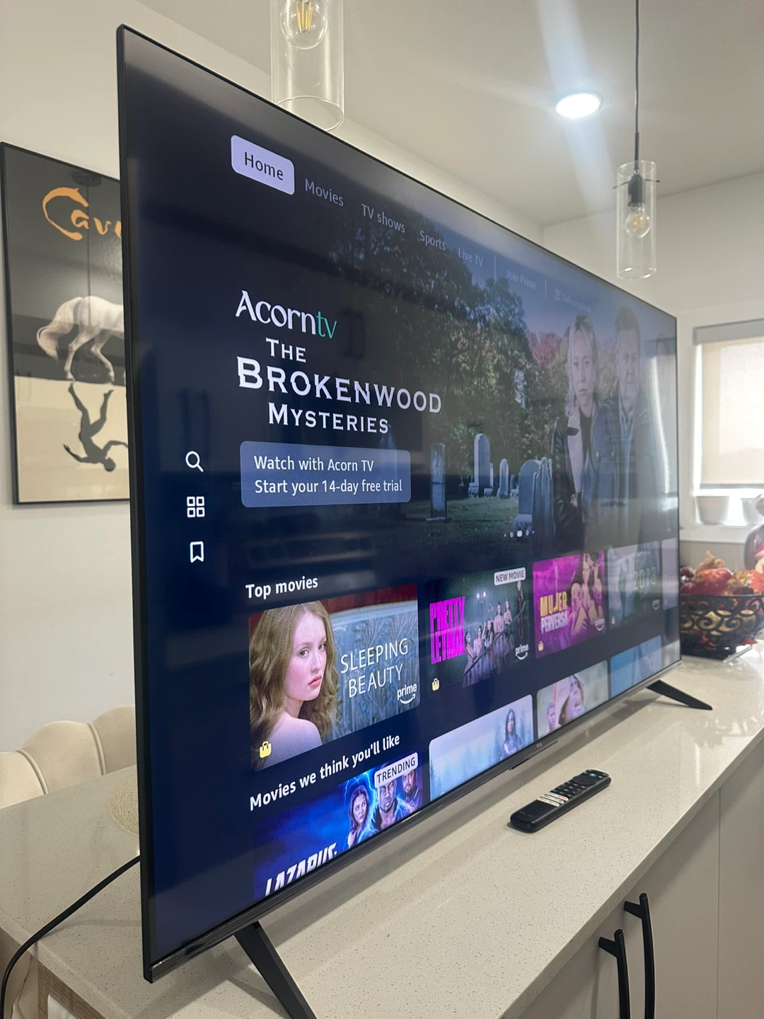 55-INCH TCL QLED SMART TV – NEW IN BOX