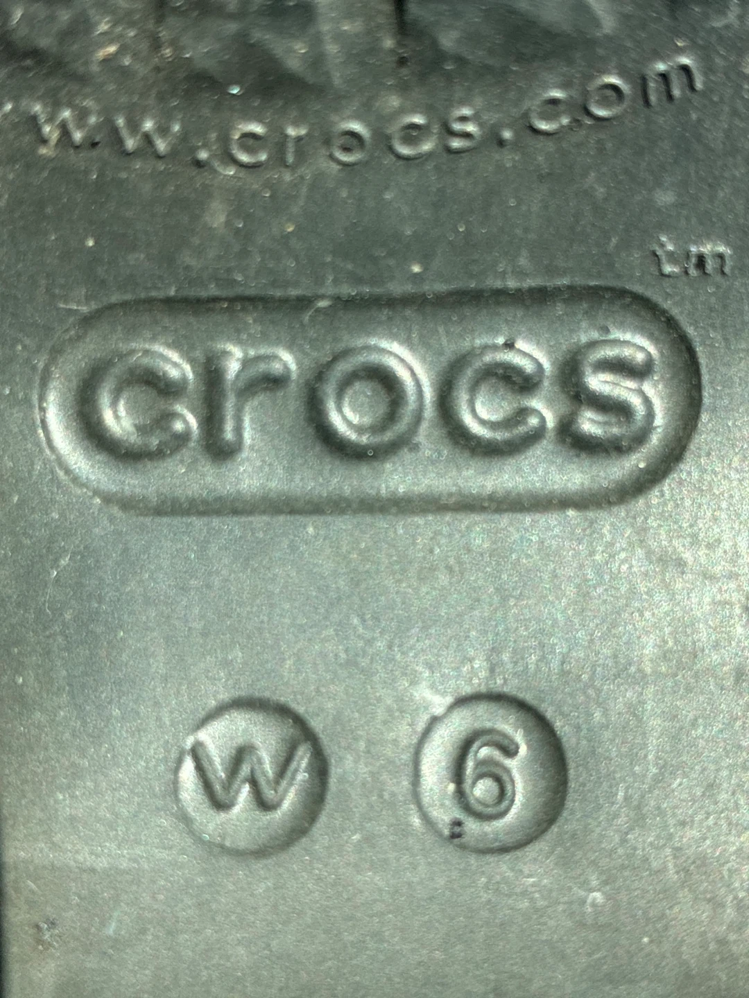 Crocs Platform Black Glitter Studded Clogs Women's Size 6 - photo 5