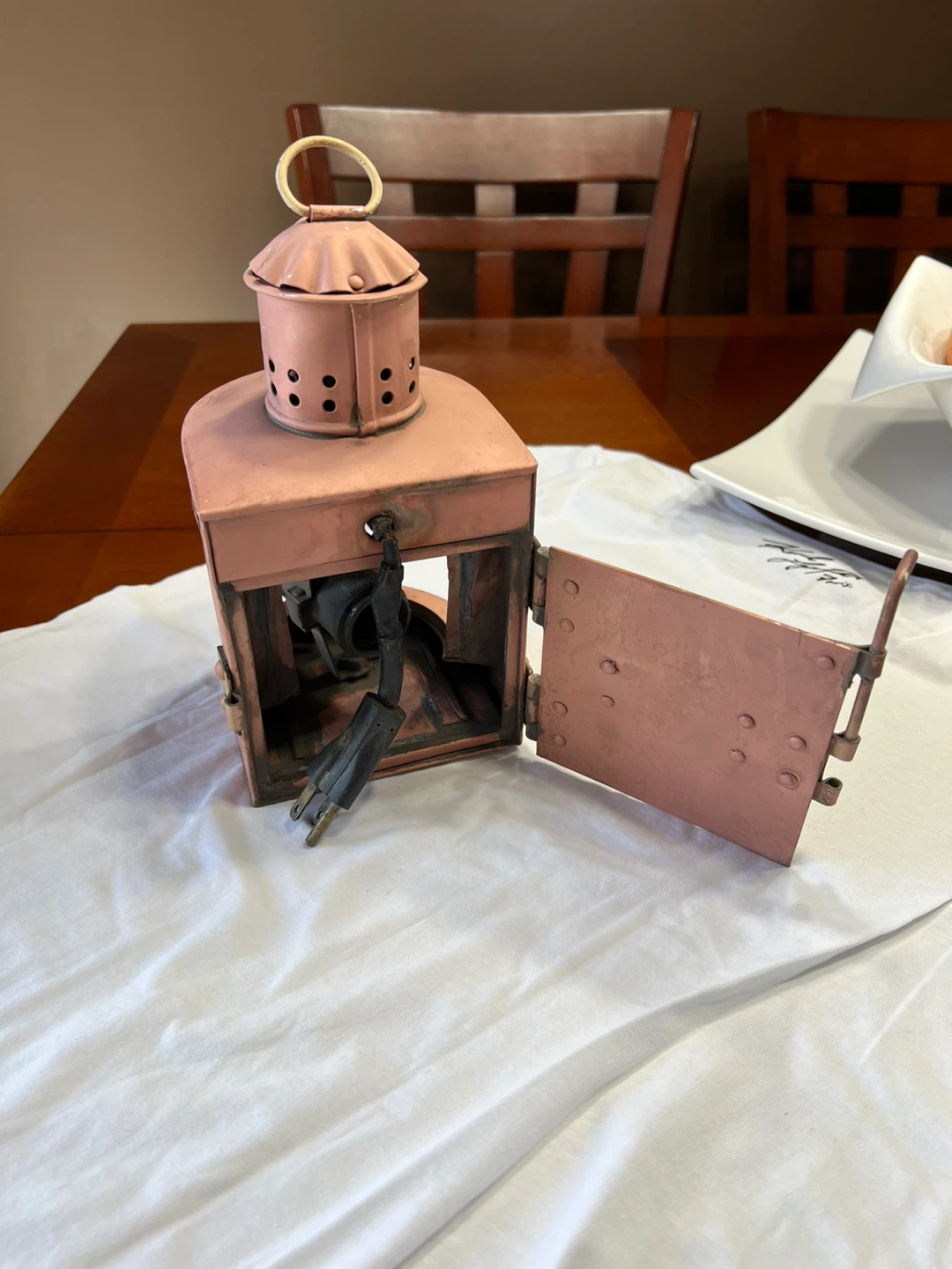 Antique H.L. Piper Montreal Railway Lantern - photo 5