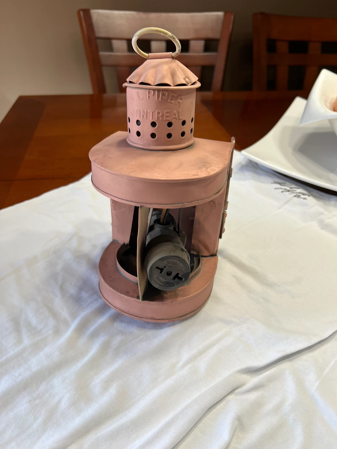 Antique H.L. Piper Montreal Railway Lantern
