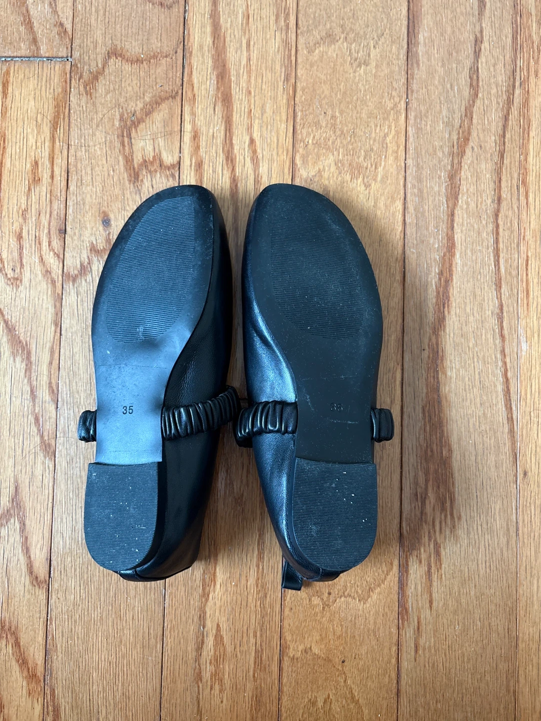 Black Ballet Flats - Size 6 - photo 2