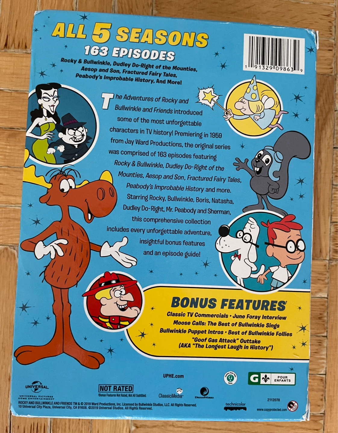 The Adventures Of Rocky And Bullwinkle DVD Box Set - photo 4