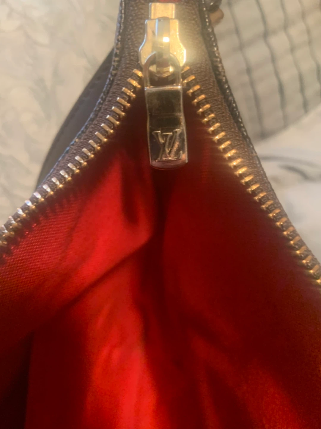 Louis Vuitton Damier Ebene Canvas Shoulder Bag - photo 4