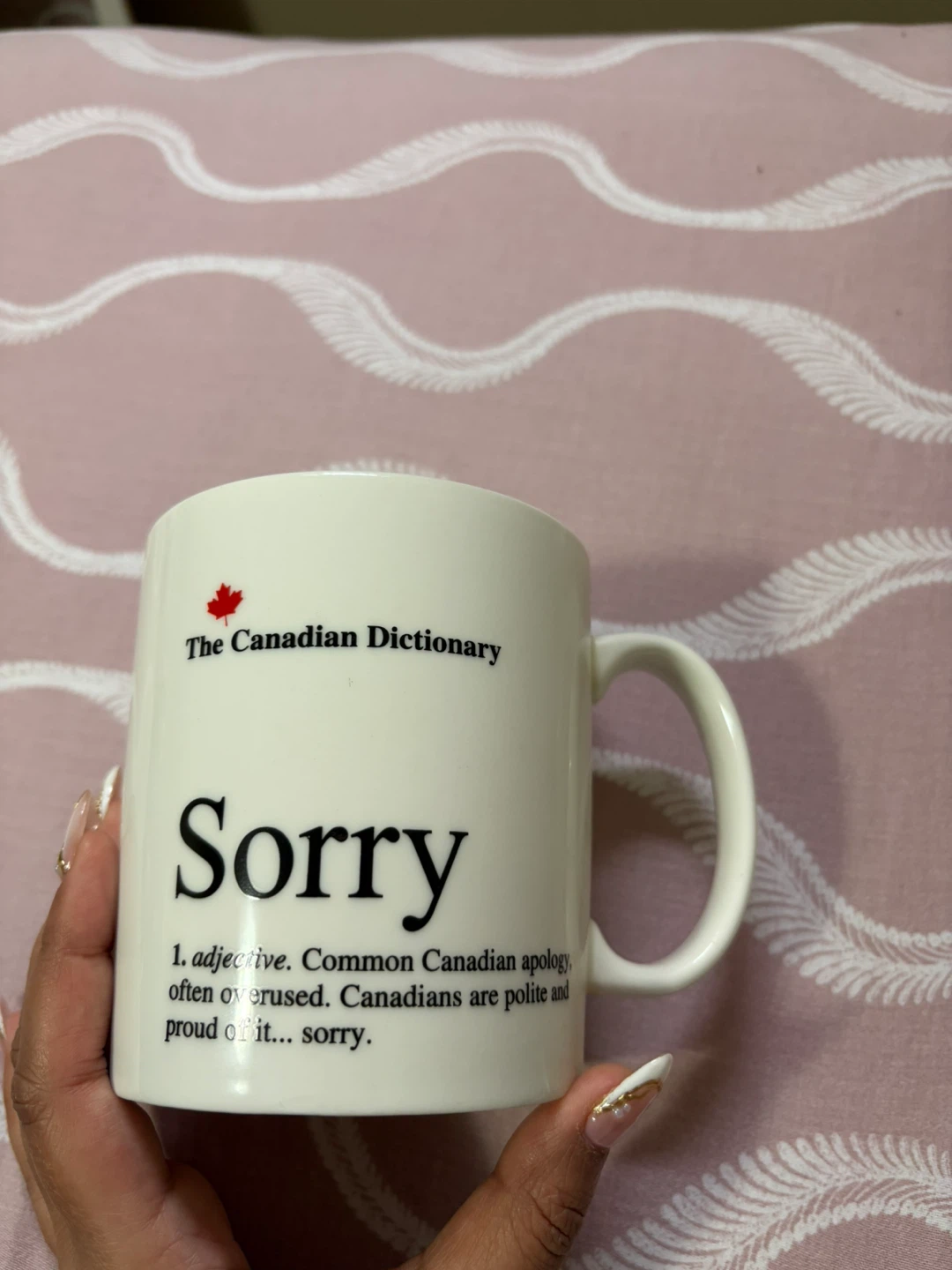 Canadian Dictionary Sorry Mug - photo 2