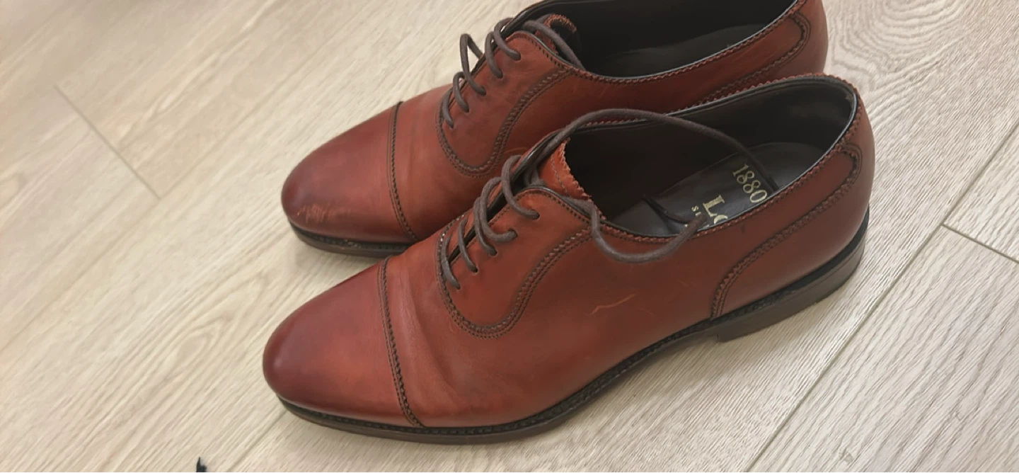 Loake Shoemakers Oxford Shoes - Brown Leather - photo 2