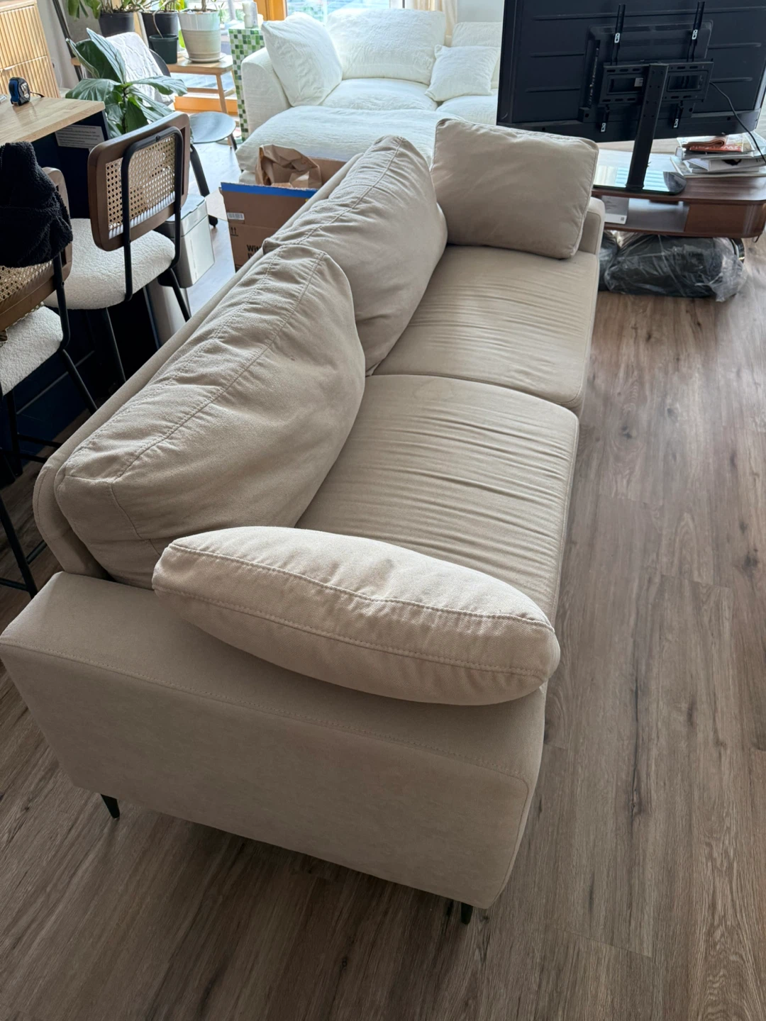 Beige Sofa
