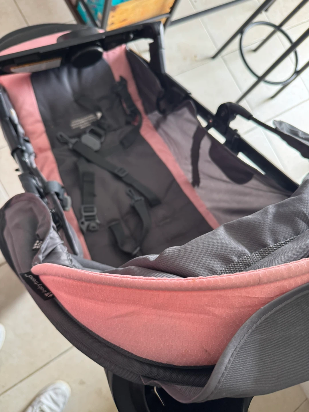 Baby Trend Stroller - Pink and Gray - photo 3