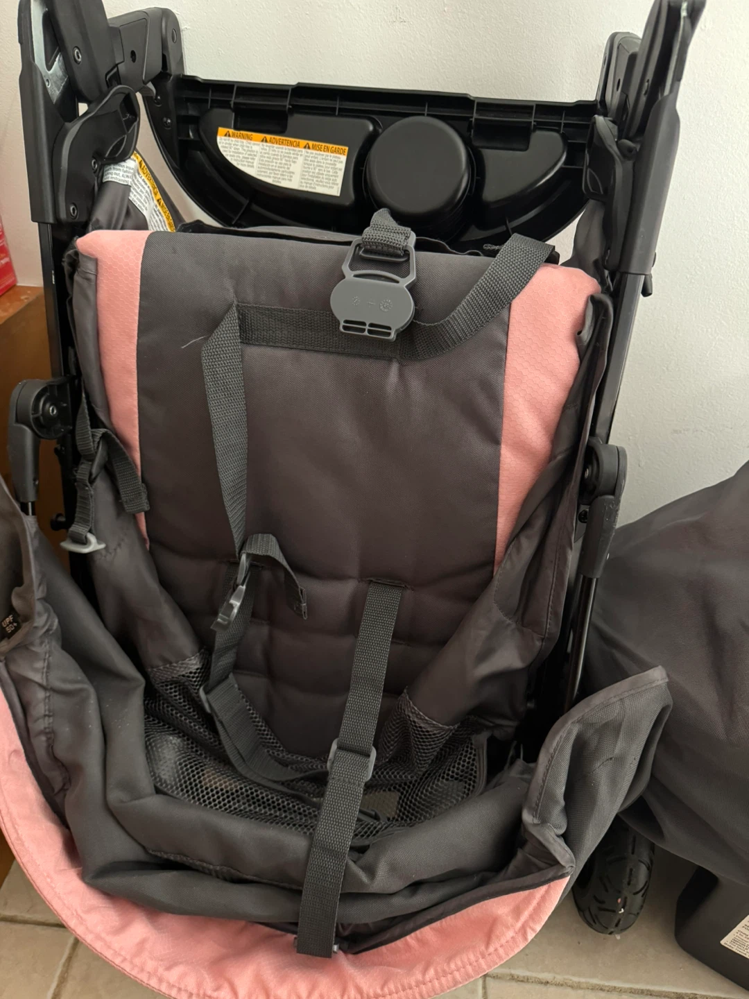 Baby Trend Stroller - Pink and Gray - photo 4