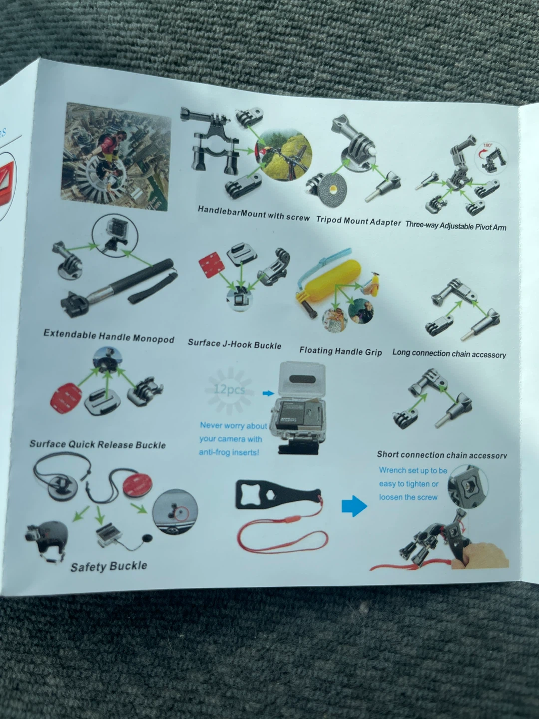 Go Pro Accessory Kit. - photo 4