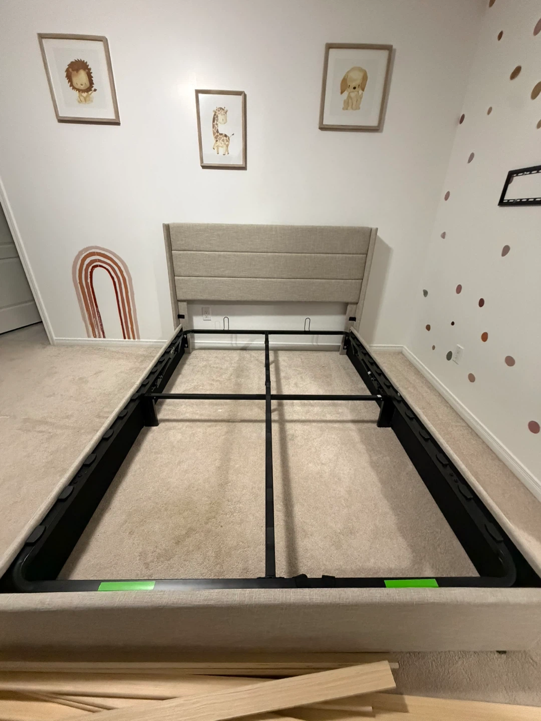 Upholstered Queen Bed Frame - photo 2
