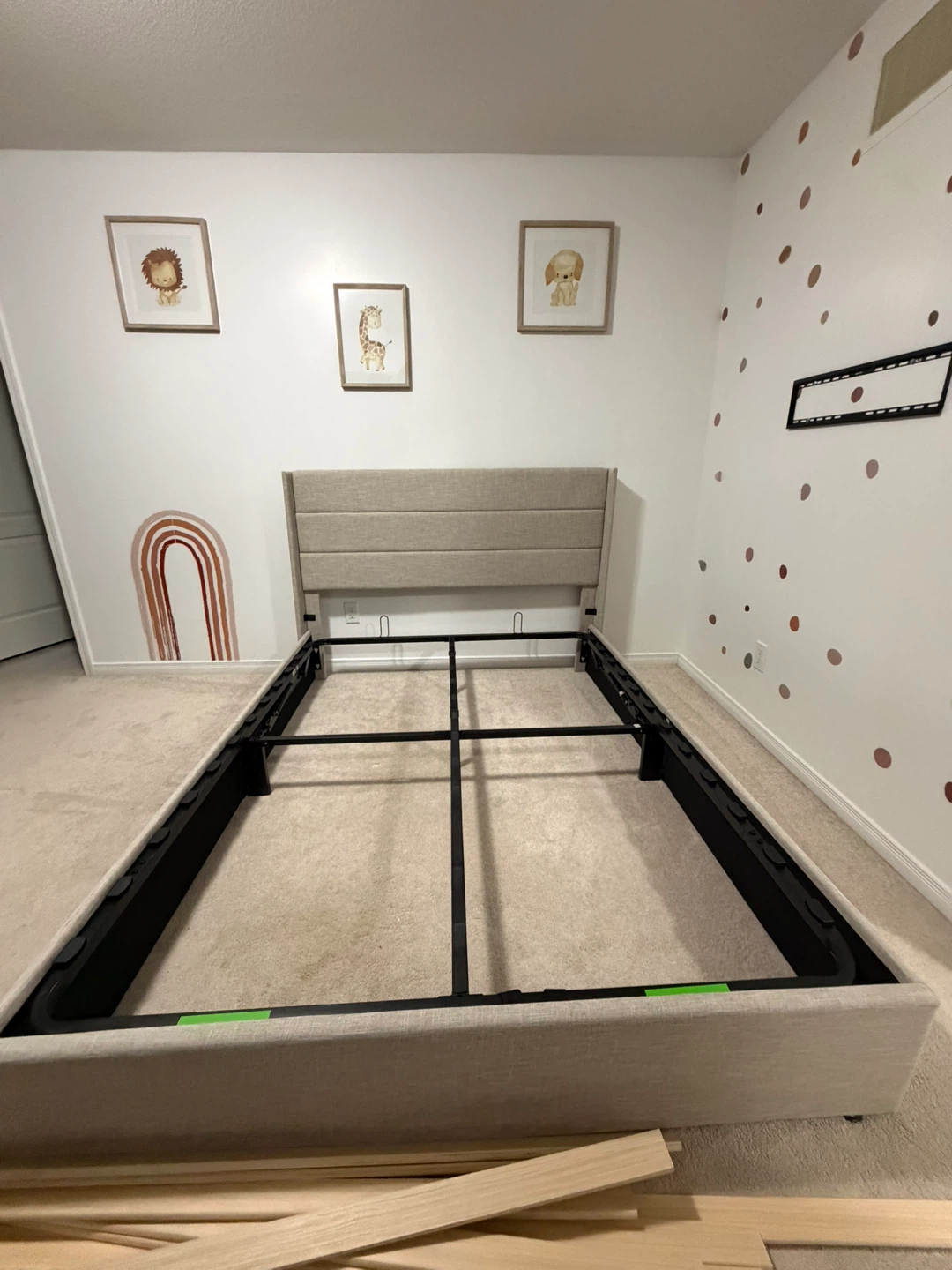 Upholstered Queen Bed Frame - photo 5