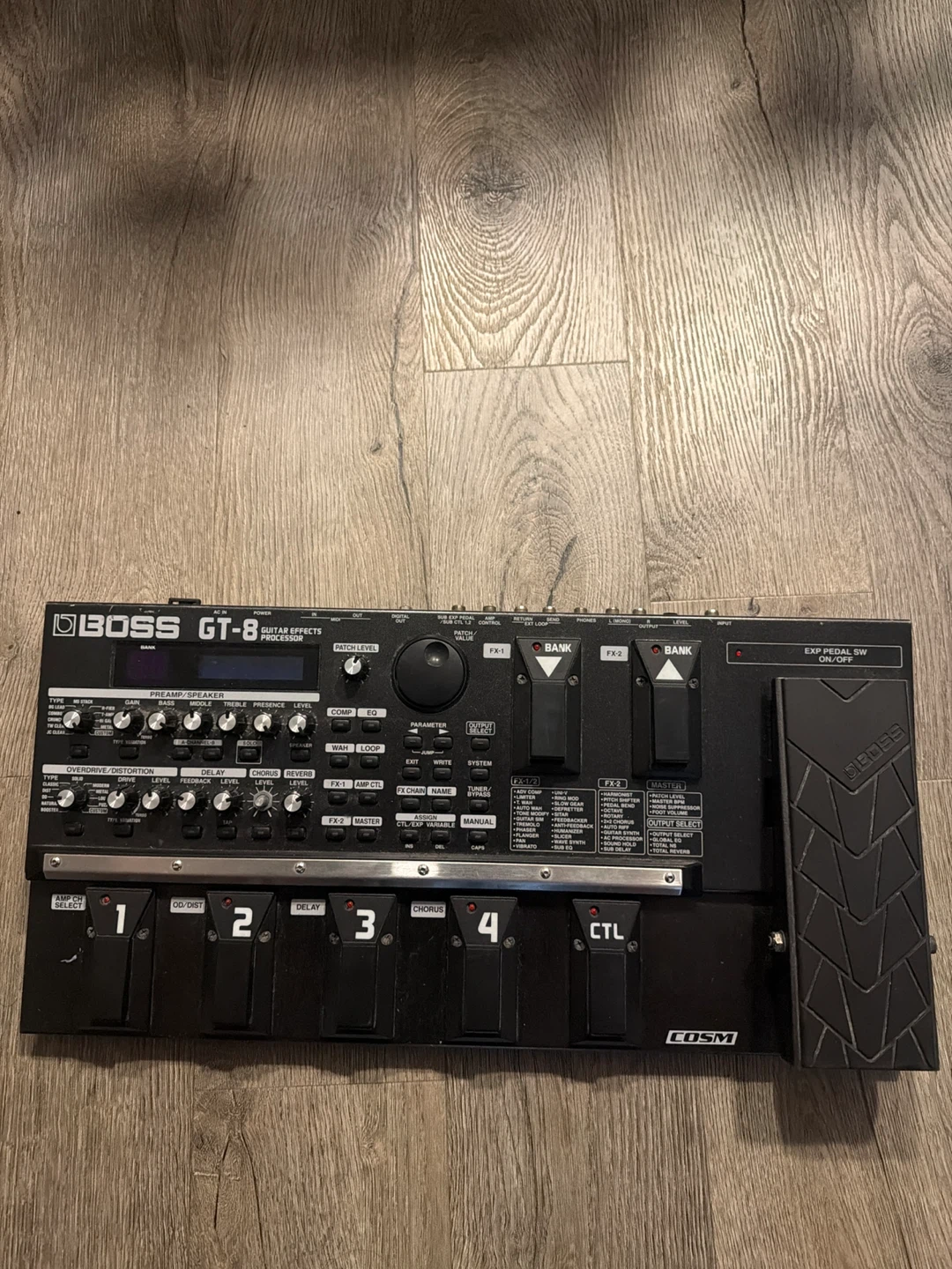 BOSS GT-8 Guitar Multi-Effects Pedal - photo 2