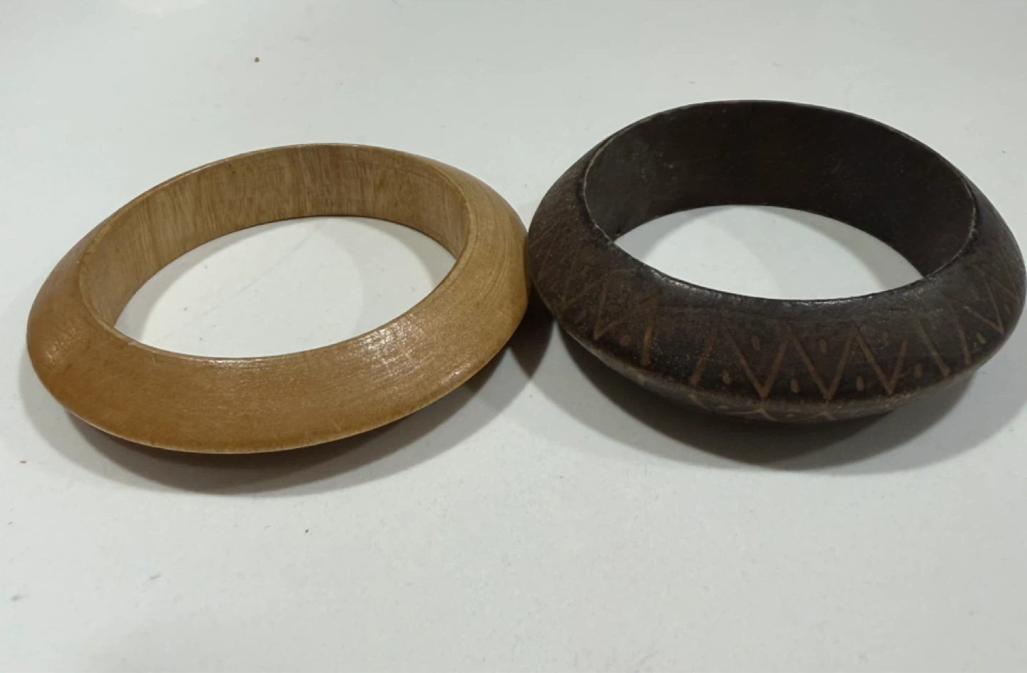 Wooden Bangles (Set of 2) for $15 - photo 3