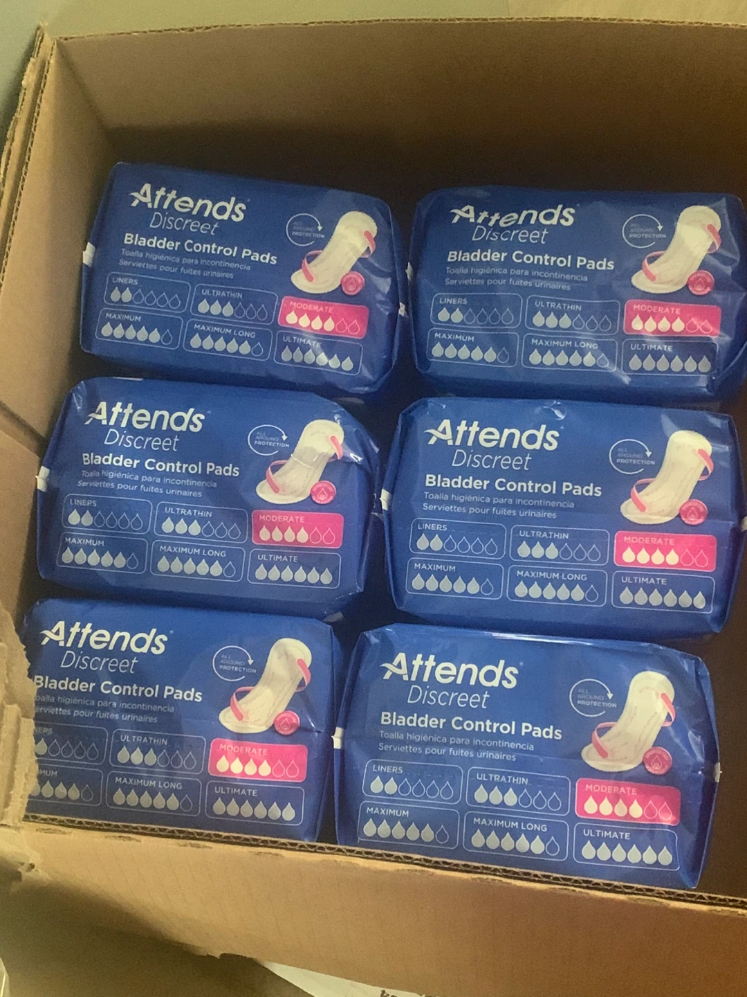 BOGO FREE Attends Discreet Bladder Control Pads Moderate - photo 5