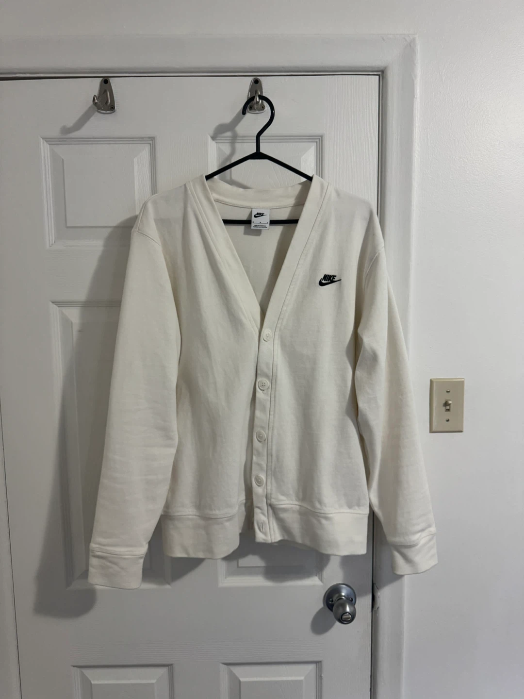 Nike Club Knit Fairway Cardigan Mens (Medium)