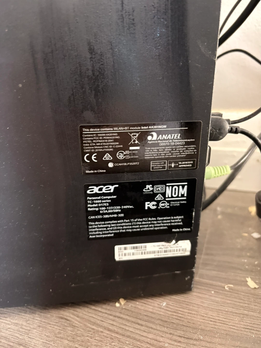 Acer Aspire Desktop Computer - photo 3
