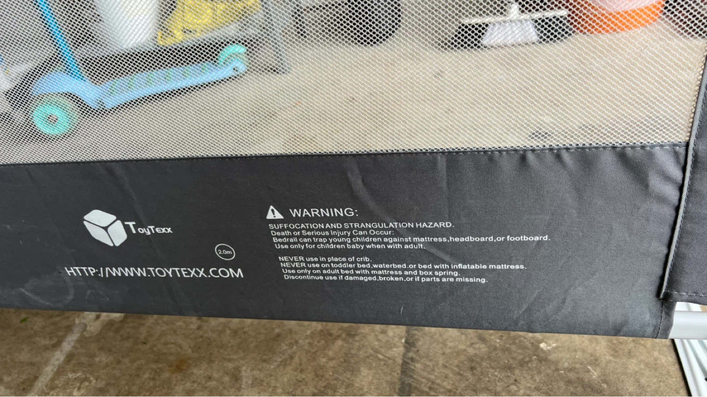 ToyTexx 2.0m Bed guard rail - photo 5