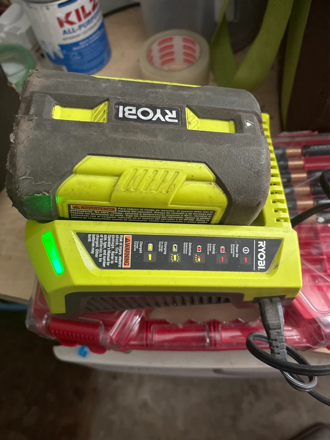 Ryobi Battery Charger