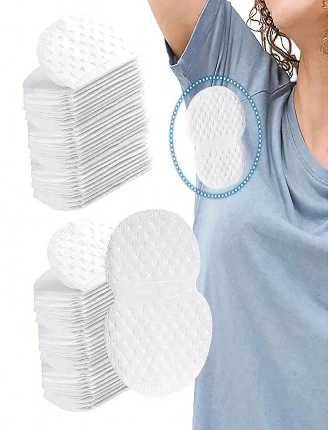 Underarm Sweat Pads - 50 Pack