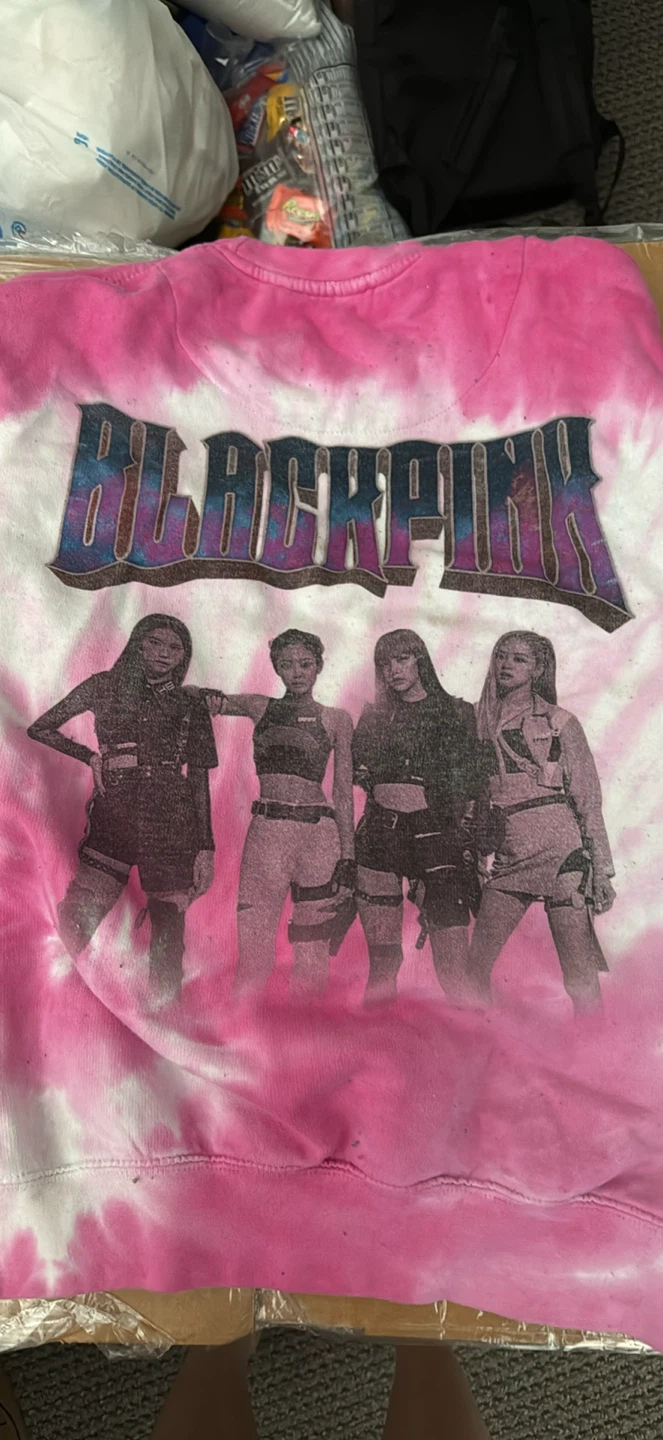 BLACKPINK Tie-Dye Graphic Sweatshirt