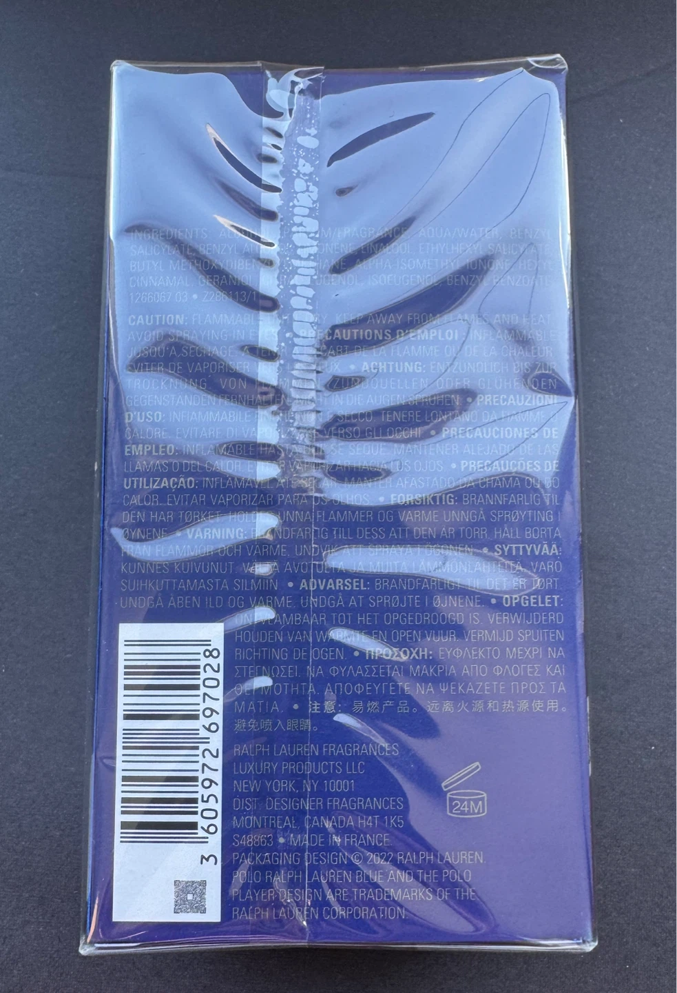 Ralph Lauren Polo Blue Parfum for Men, 2.5 fl oz - photo 3