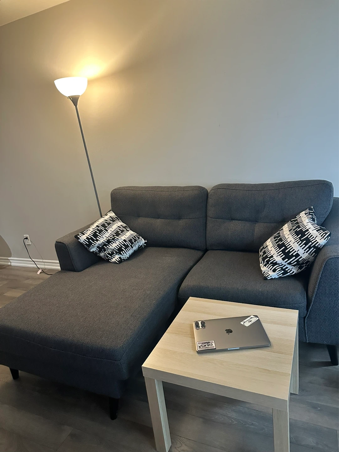 Structube "Sirine" Interchangeable Sectional Sofa - Dark Grey - photo 3
