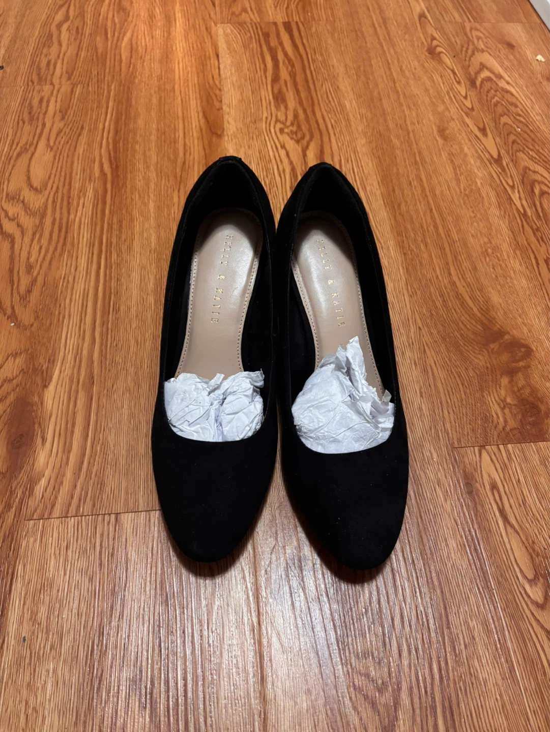 Black Wedge Heels - photo 2
