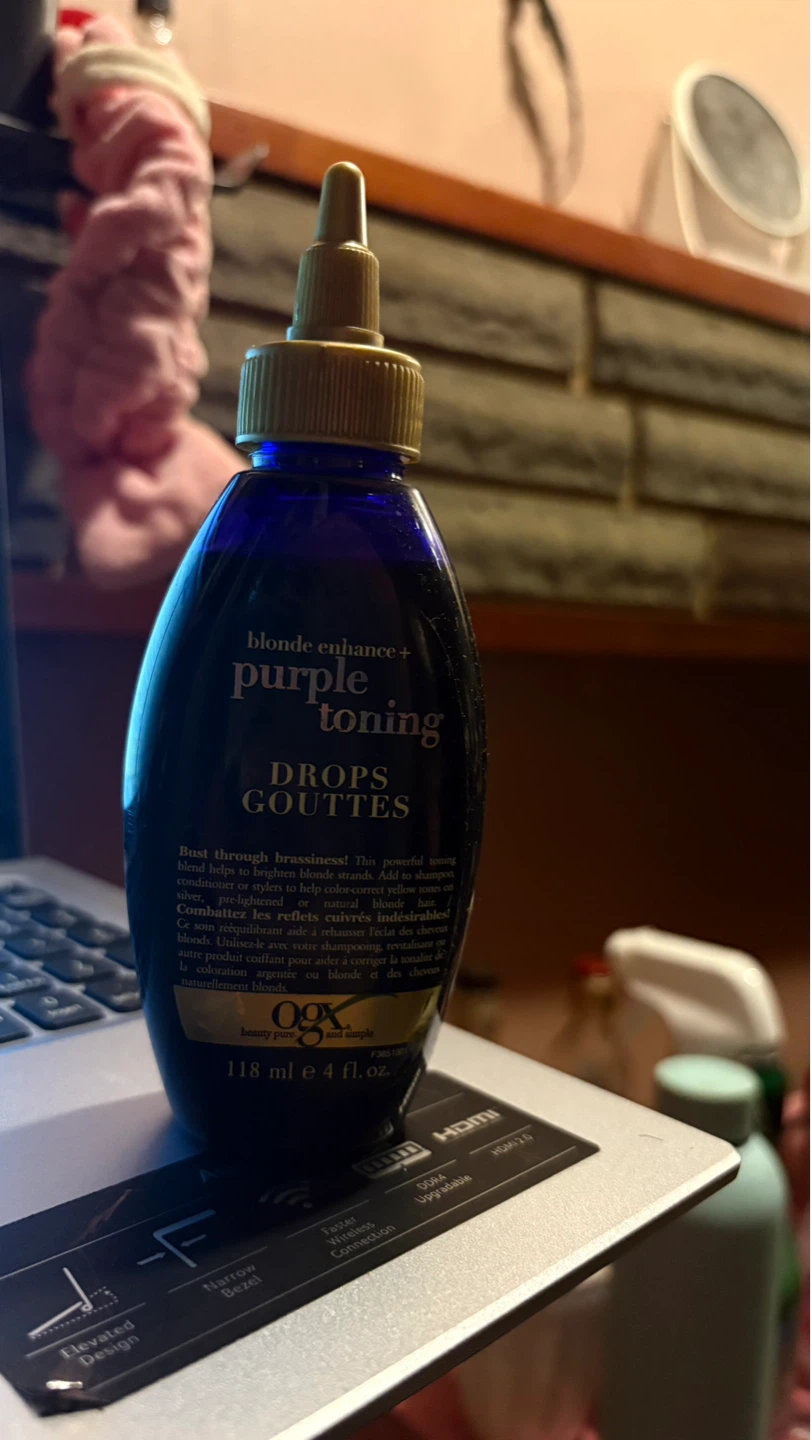 OGX Blonde Enhance + Purple Toning Drops