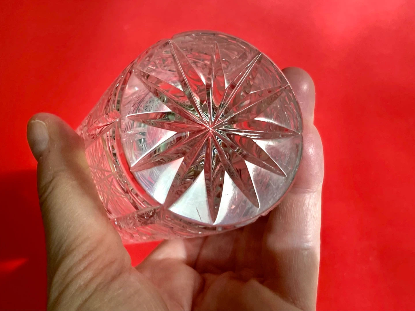 Vintage Czech Bohemia Crystal Vase - photo 4