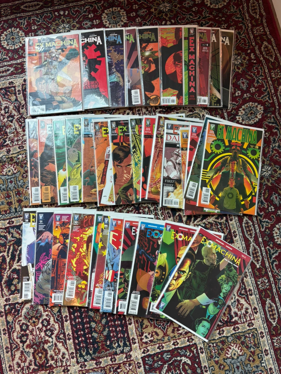 Ex Machina comics - Brian K Vaughan