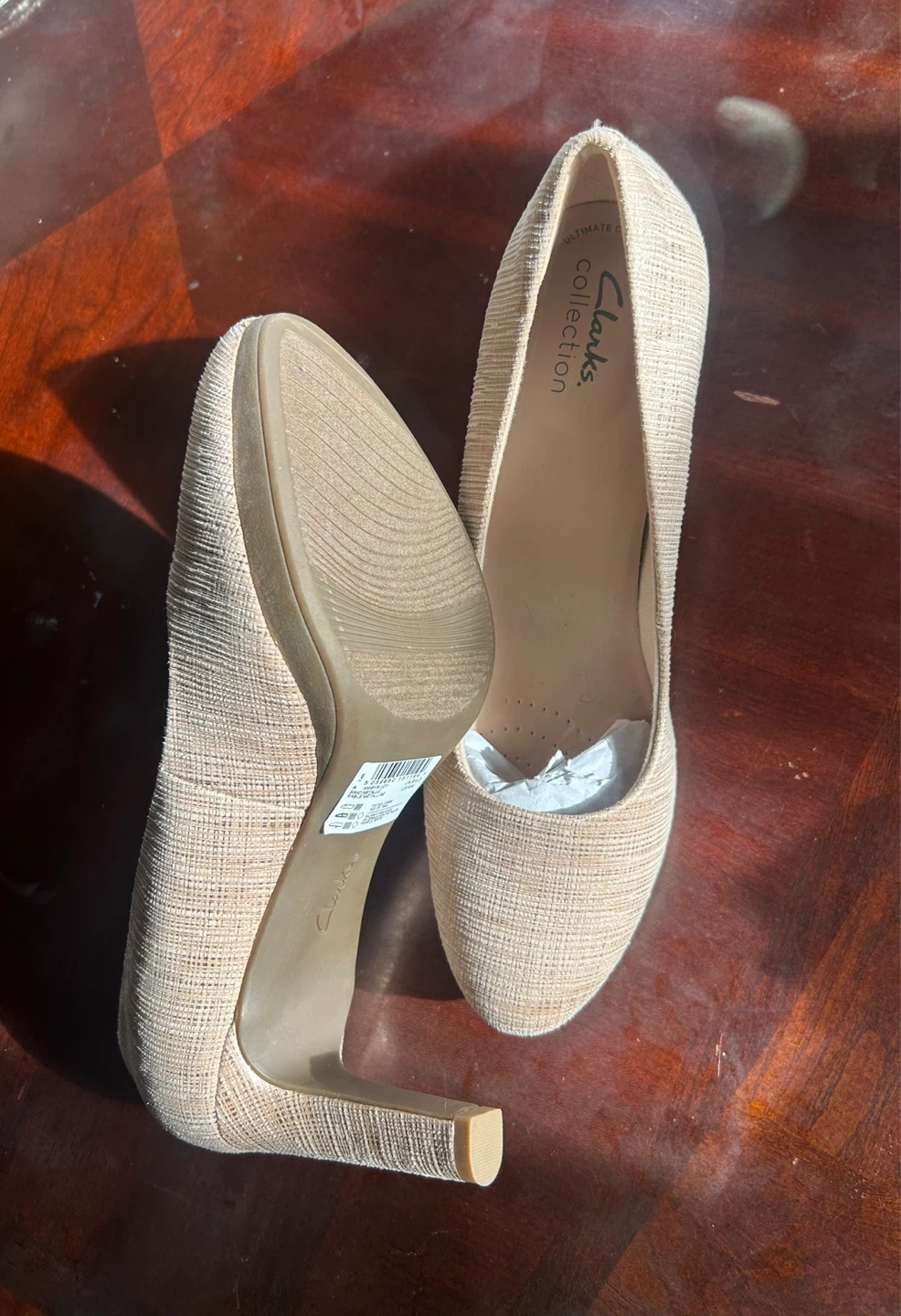 Clarks Collection Women's Heeled Shoes - Size 9M - photo 2