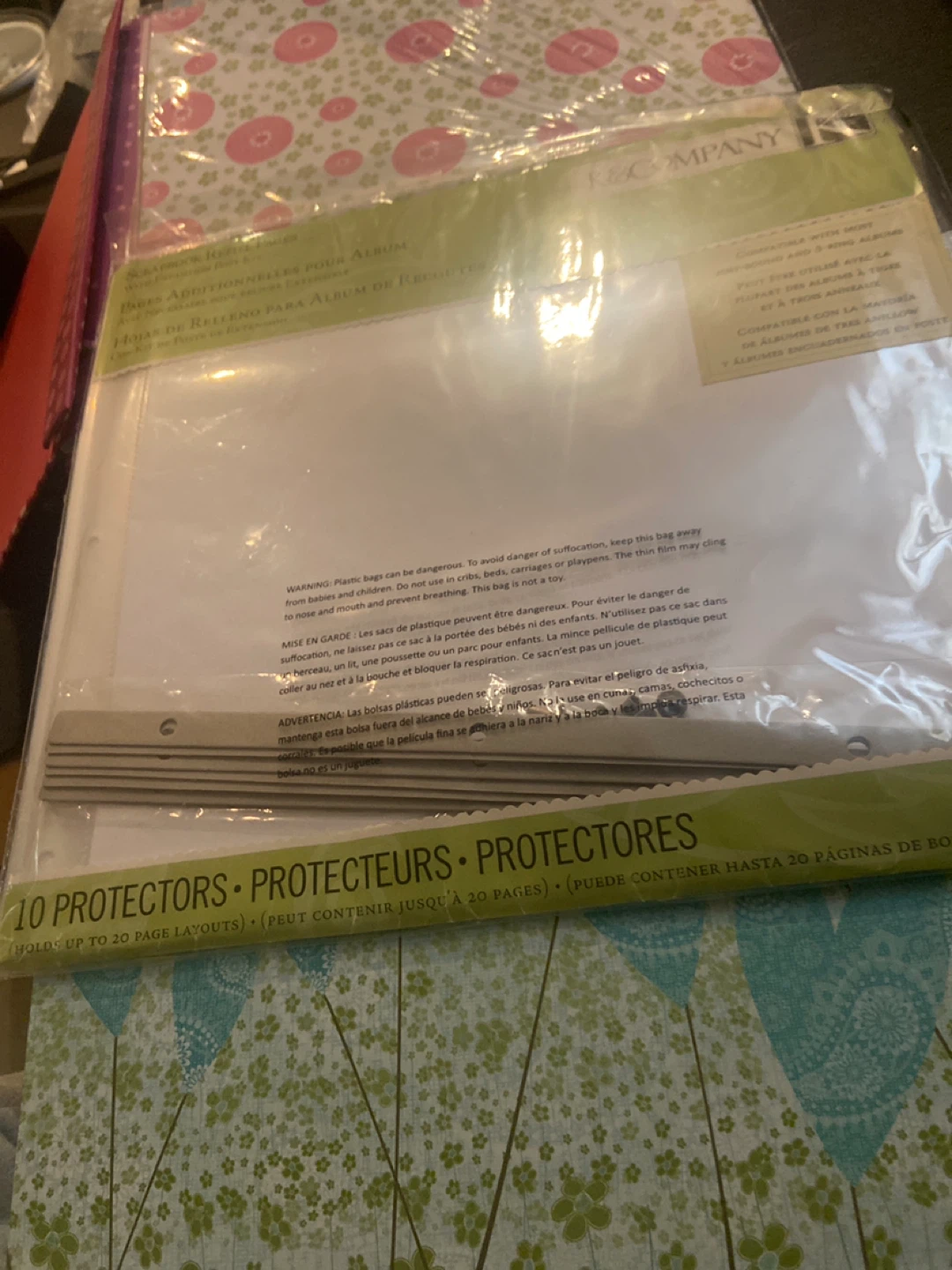 Scrapbook Embellishment Handbook and Protectors - photo 5