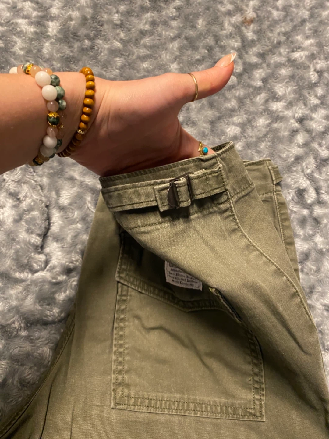 Levi’s Olive Green Cargo Pants - photo 3