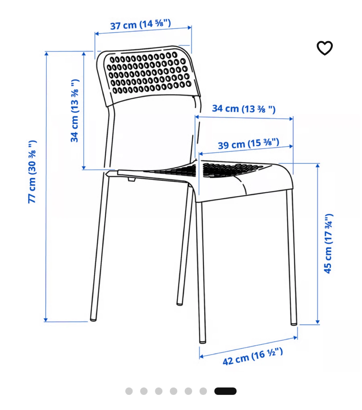 (Retail $45)IKEA Sandsberg Chairs - Dining / Study Chair - photo 4