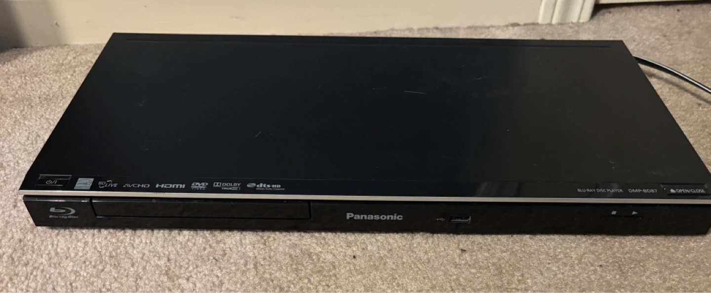 Panasonic Blu-ray Disc Player