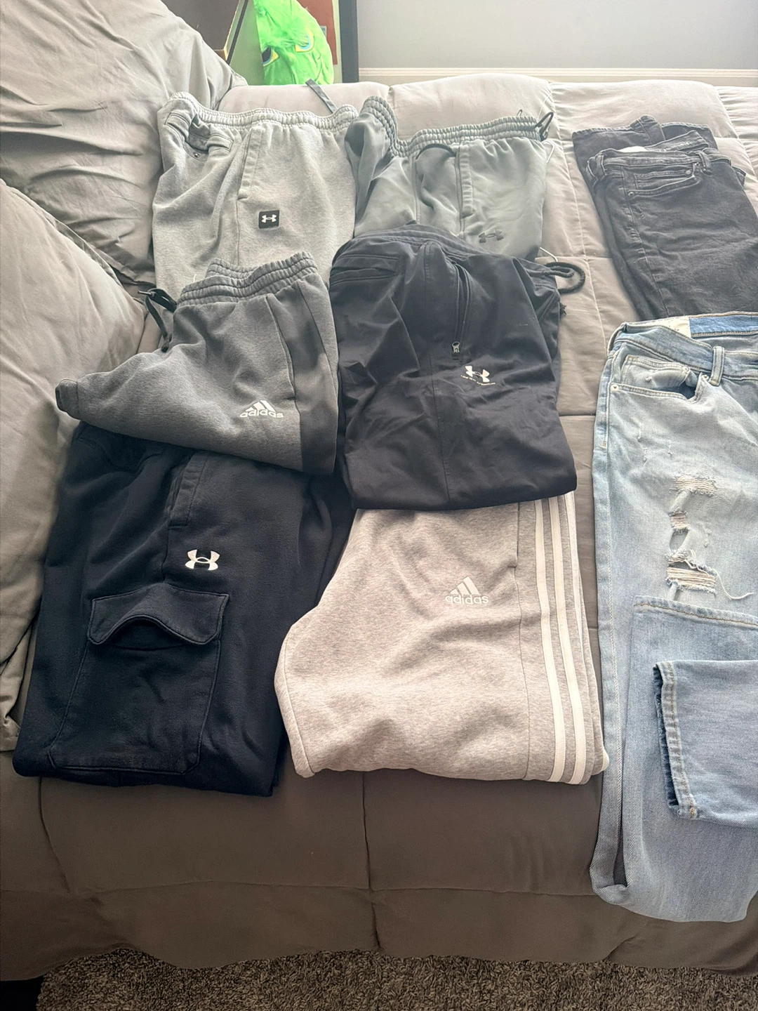 Men's Athletic Pants  - Adidas & Under Armour