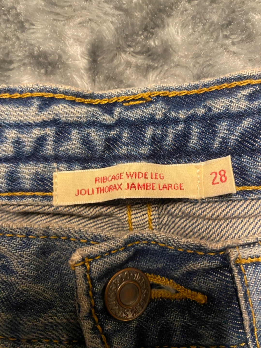 Levi's Western Ribcage Wide Leg Jeans - photo 4