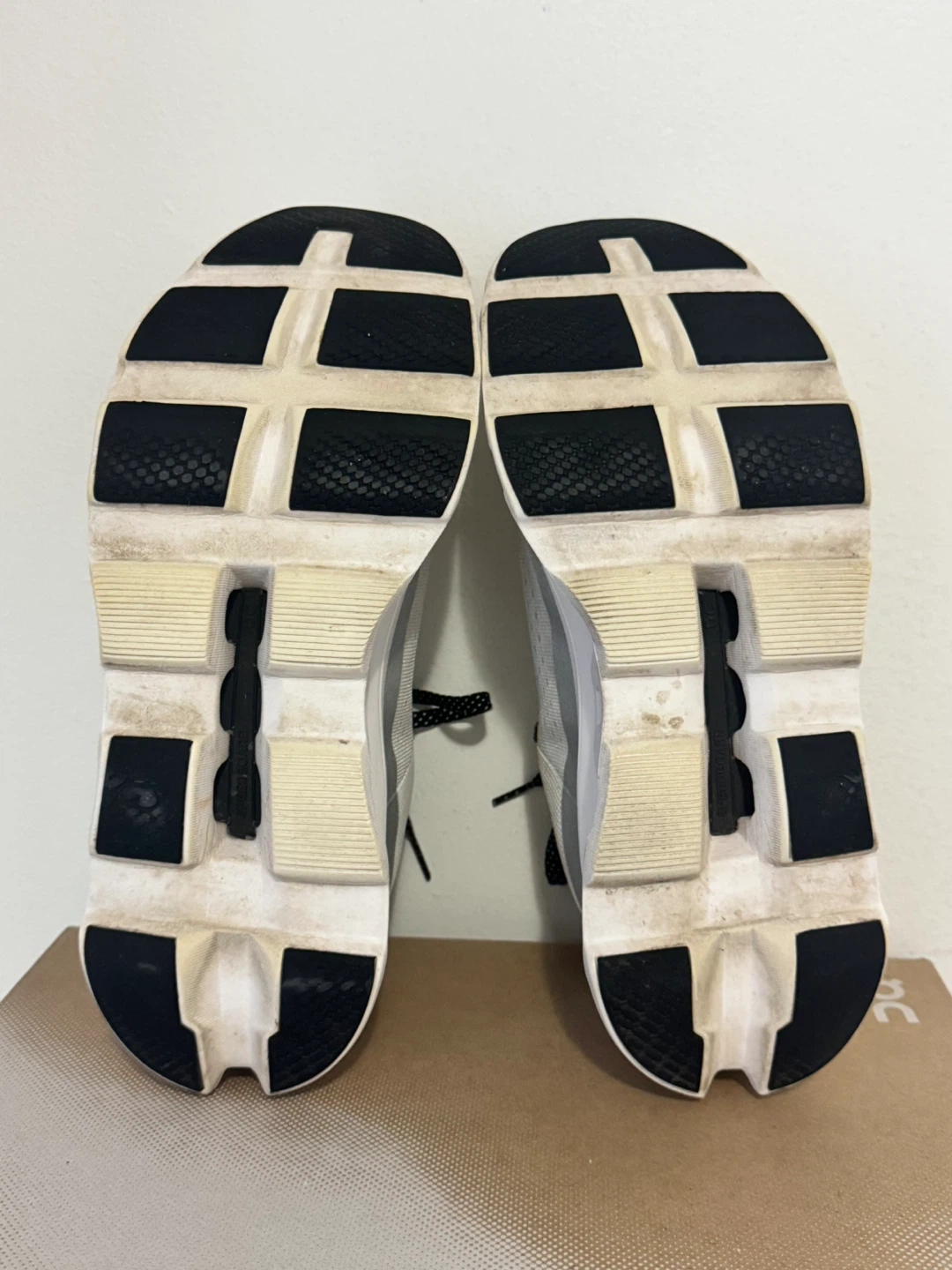 ON Cloudmonster Running Shoes - White/White, Size 10.5 Men's - photo 5