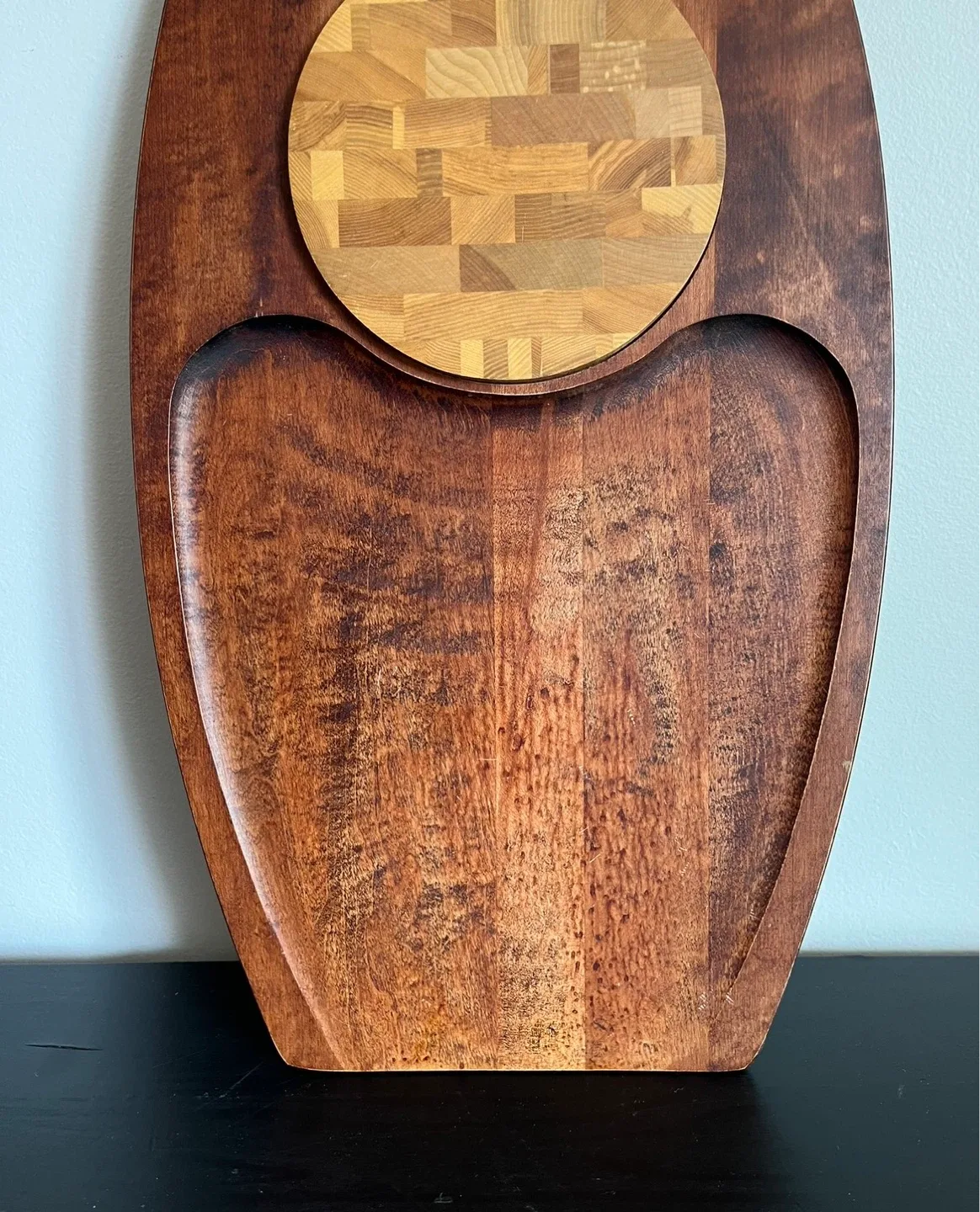 MCM bariboo craft cutting board with butchers block - photo 3