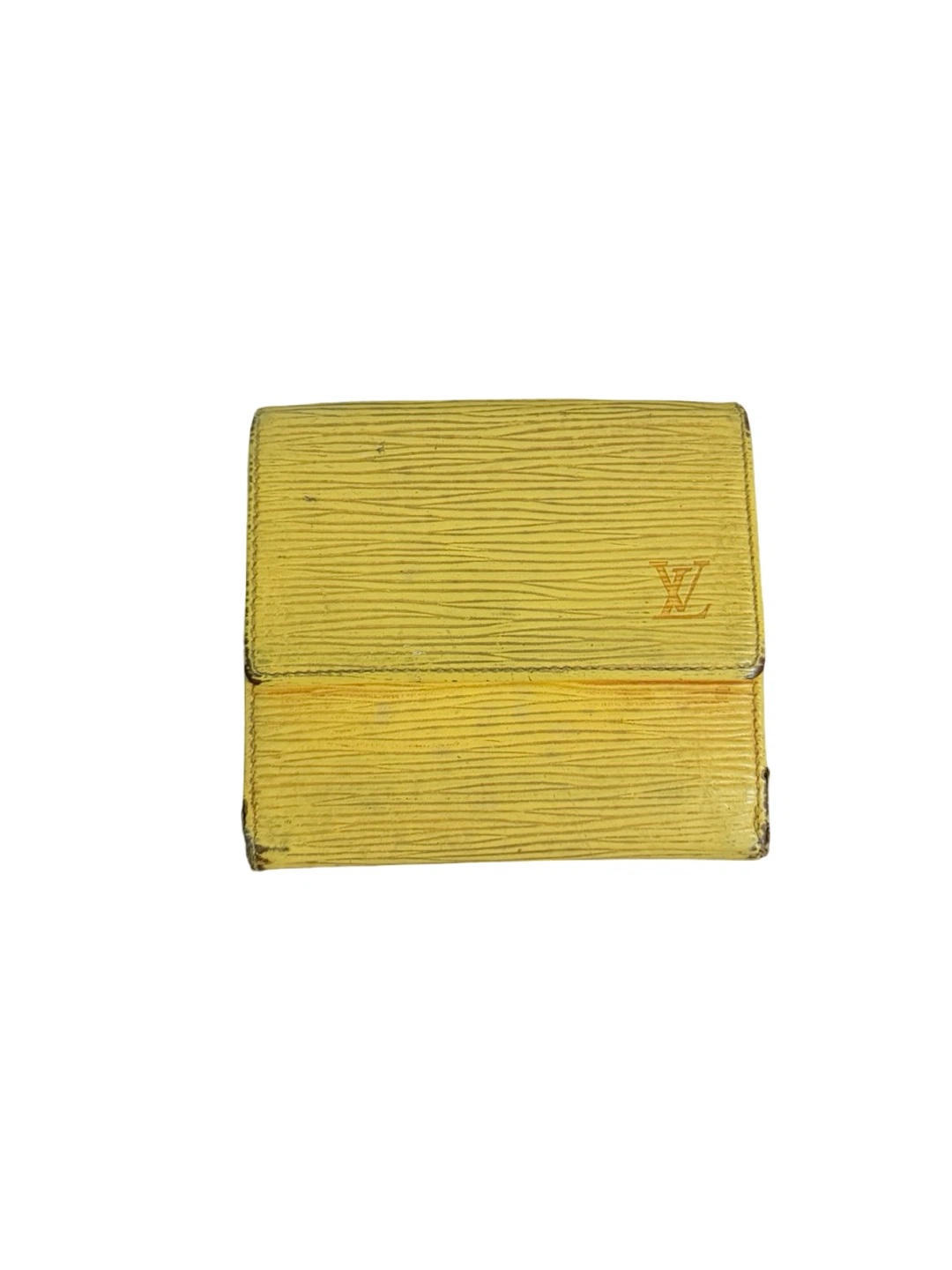 Louis Vuitton Epi Leather Tri-fold Wallet - Yellow