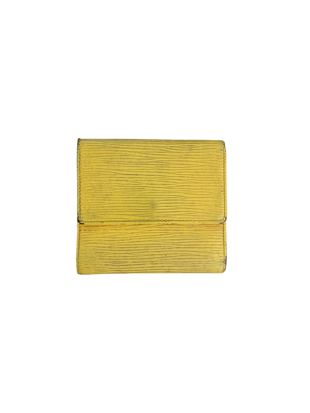 Louis Vuitton Epi Leather Tri-fold Wallet - Yellow - photo 2