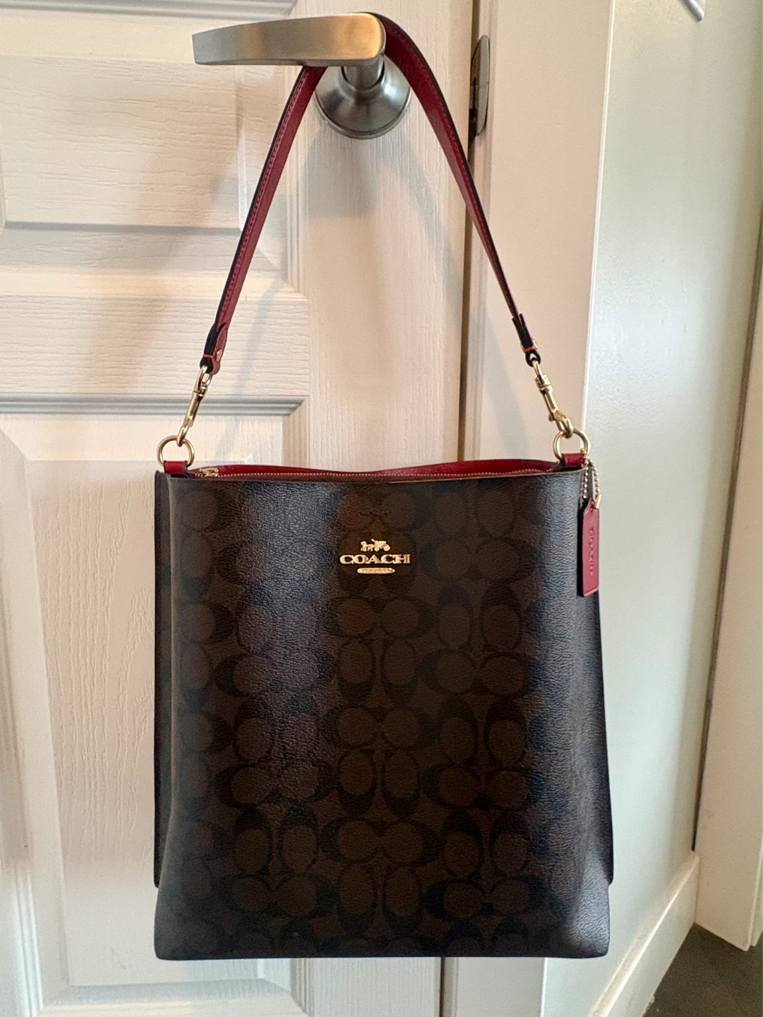Coach Monogram Shoulder Bag - photo 3