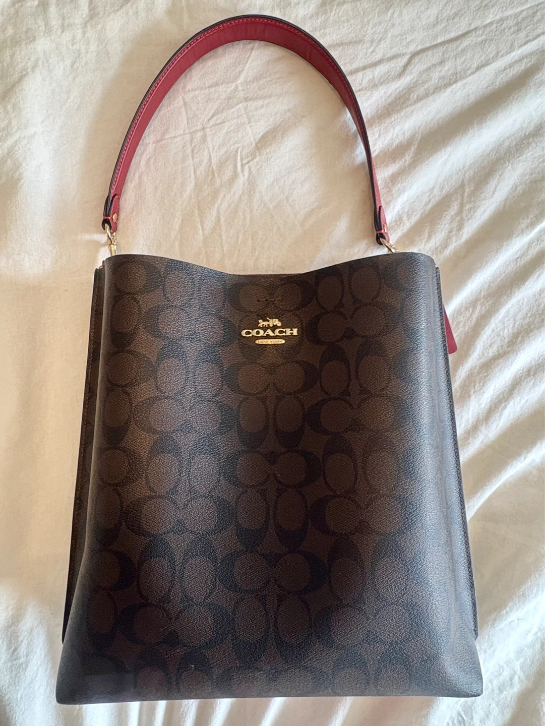 Coach Monogram Shoulder Bag