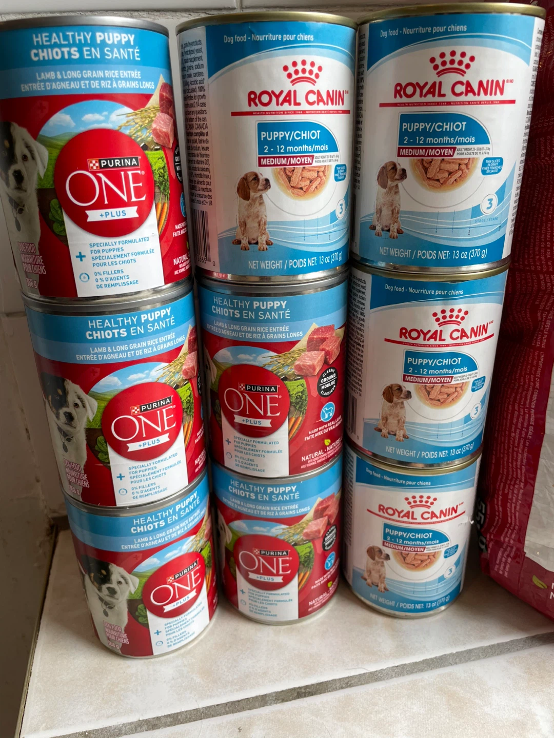 Puppy Wet & Dry Food Lot Brand New - photo 2