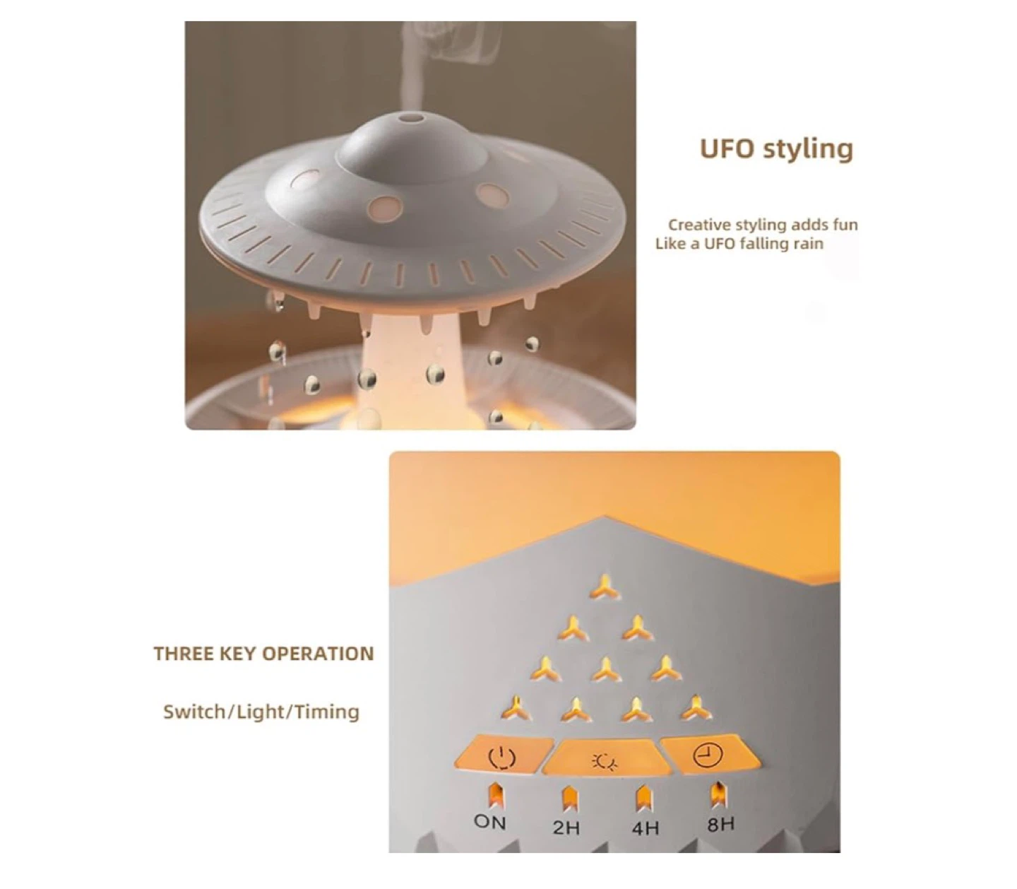 UFO Raindrop Aroma Diffuser - photo 3