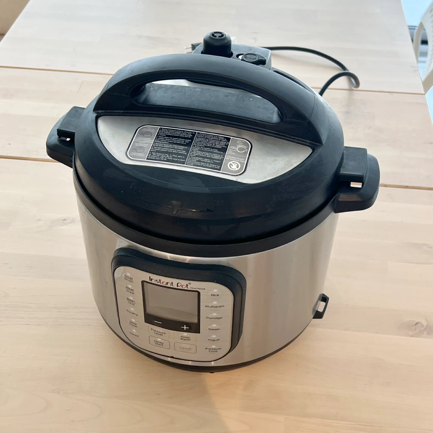 (Retail $139)Instant Pot Duo Nova 7-in-1 Pressure Cooker - photo 2