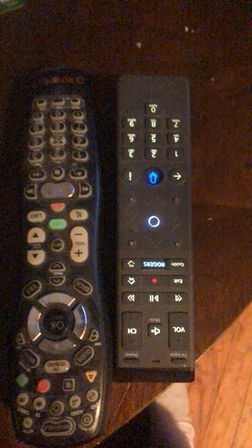 Rogers and Shaw Cable TV Remotes