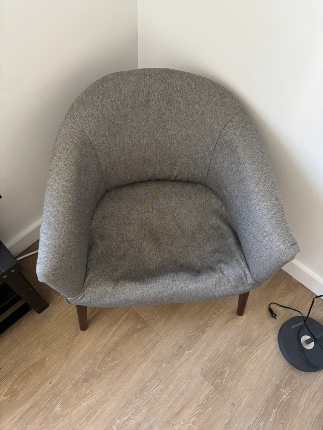 Gray Accent Chair - photo 2