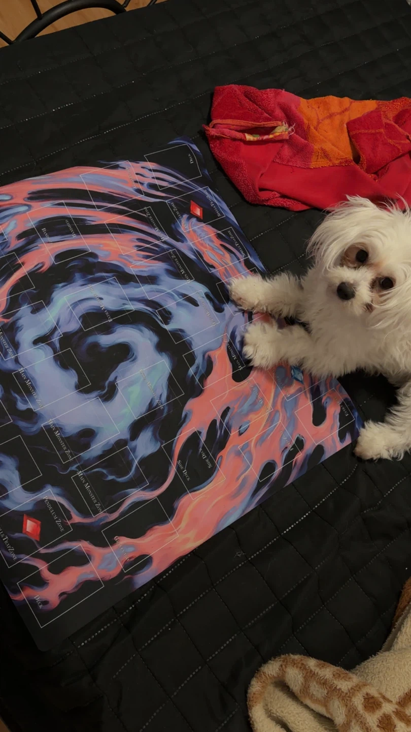 Yu-Gi-Oh! TCG Playmat - Fire and Ice Design