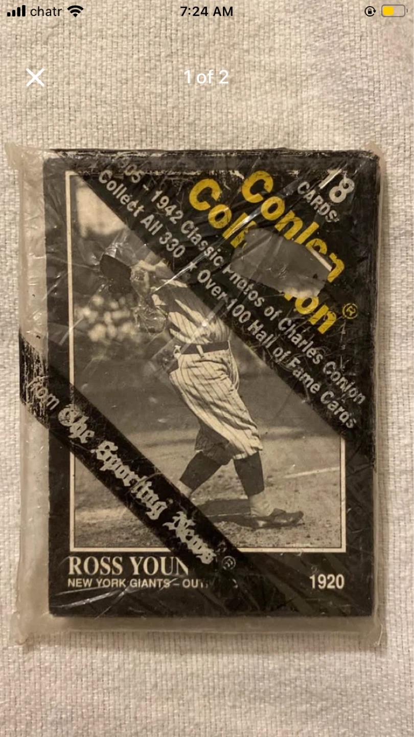The Sporting News Conlon Collection Baseball Cards